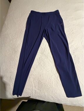 IBKUL men’s Athletic Pants Size Large Navy Blue